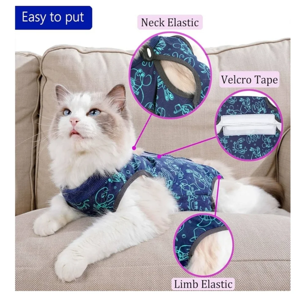 Cat Surgery Recovery Vest | Sz M | NWT